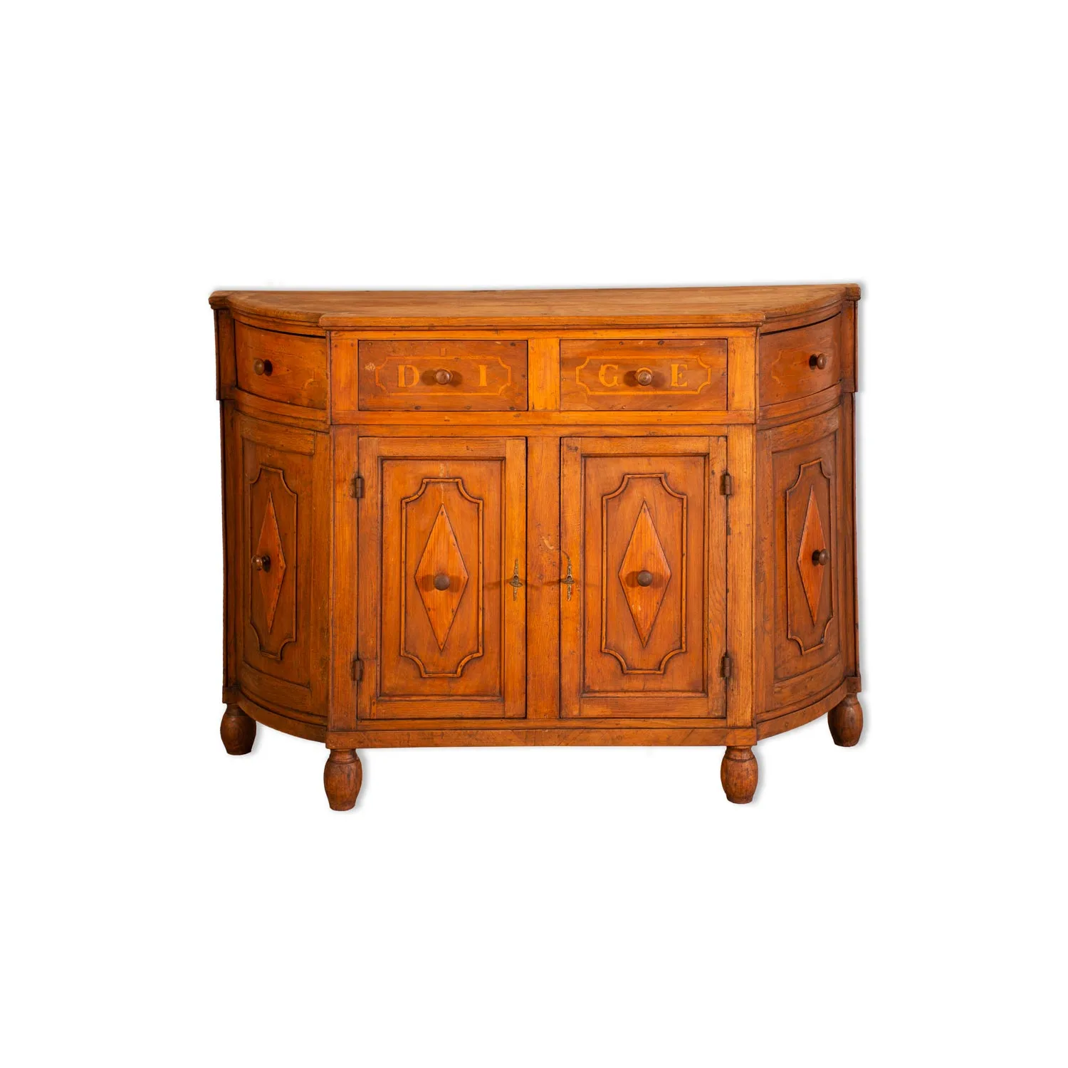 Sideboard with initials of names Sommacal